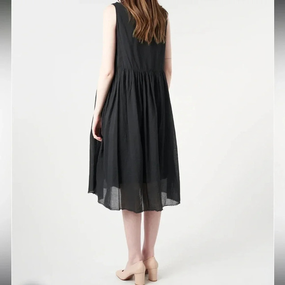 Hannoh Wessel Rada Black Womens Sleevless Midi Dress Size 36 (S) - Picture 3 of 12